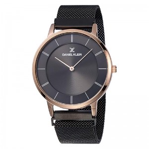 Daniel Klein DK12007-2 Rosegold Black