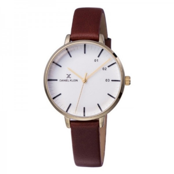 Daniel Klein DK12028-4 Rosegold Brown