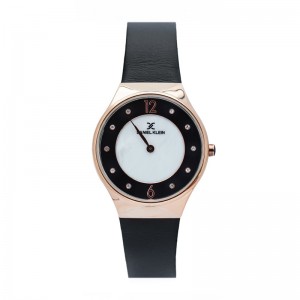 Daniel Klein DK12059-1 Rosegold Black