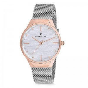 Daniel Klein DK12060-2 Silver Rosegold