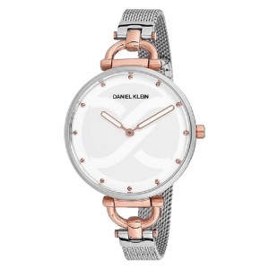 Daniel Klein DK12064-7 Silver Rosegold