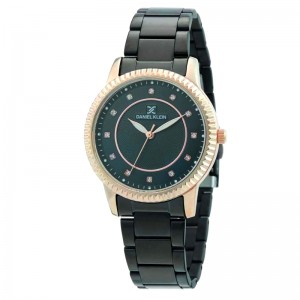 Daniel Klein DK12262-5 Rosegold Black