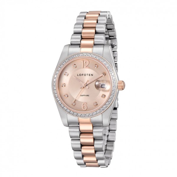 LOFOTEN F-2323L-RTT-8 Silver Rosegold F 2323