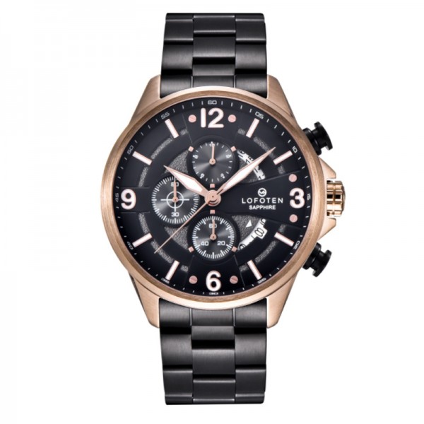 LOFOTEN F-6507MC-BRG4  Rosegold Black F 6507