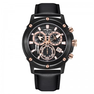 LOFOTEN F-6516MC-BK4 Full Black Leather F 6516