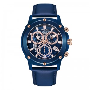 LOFOTEN F-6516MC-BL5 Full Blue Leather F 6516