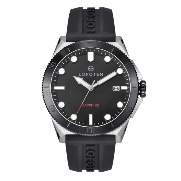 Lofoten F-6527M-SS-4 Black Rubber