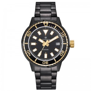 Lofoten F-6528M-BGP4 Black Rosegold Steel
