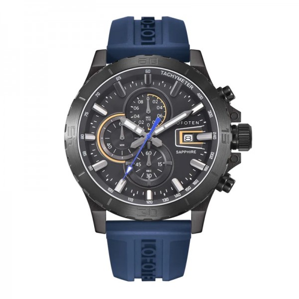 Lofoten F-6529MC-BK-5 Blue Rubber