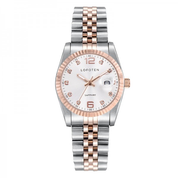 LOFOTEN F-8105L-RTT1 Silver Rosegold F 8105