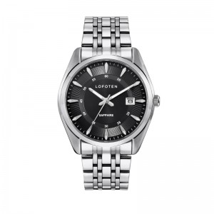 LOFOTEN F-8108L-SS4 Silver Black Lady Steel