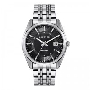 LOFOTEN F-8108M-SS4 Silver Black Man Steel