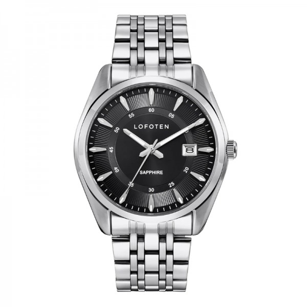 LOFOTEN F-8108M-SS4 Silver Black Man Steel