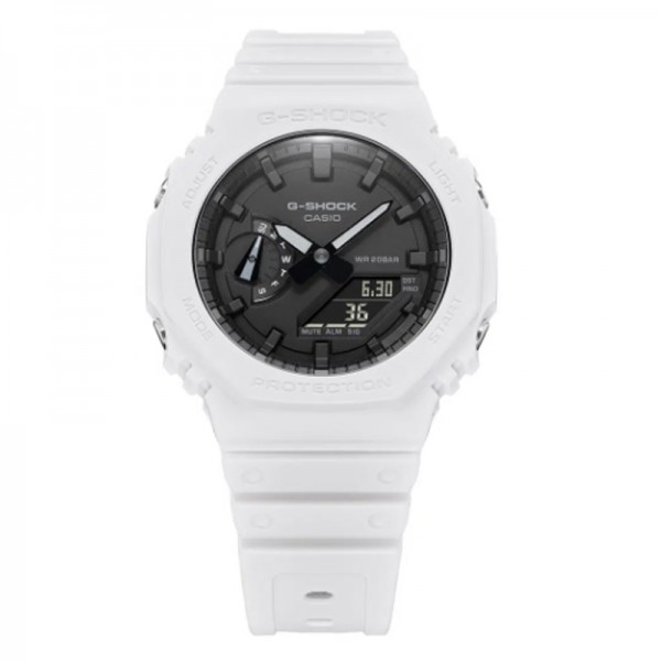 Casio Gshock GA-2100-7ADR White