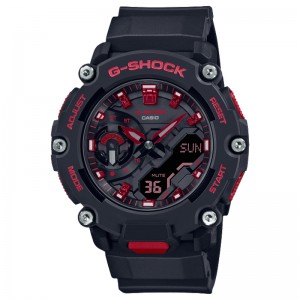 Casio Gshock GA-2200BNR-1ADR Black Red