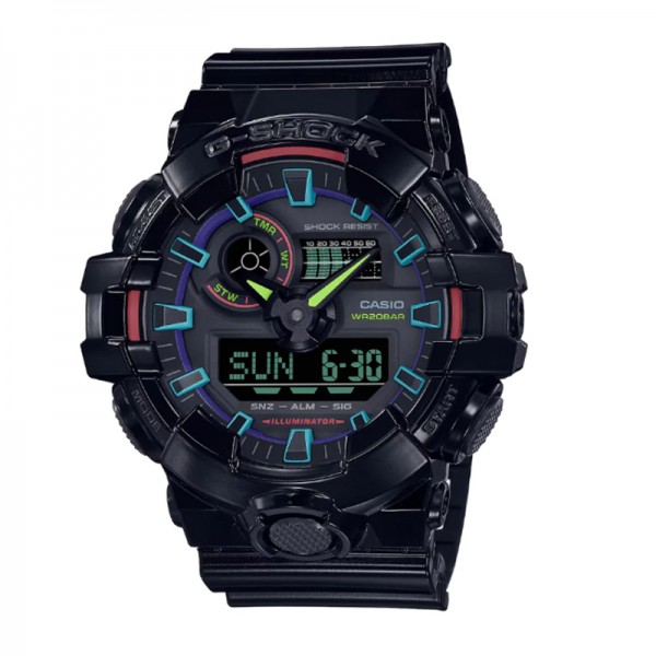 CASIO G SHOCK GA-700RGB-1ADR