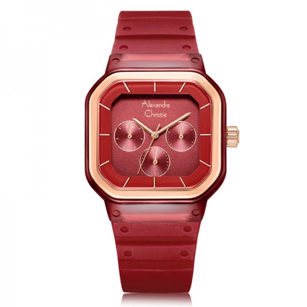 Alexandre Christie AC 2811 Red Rosegold BFRRGRERE