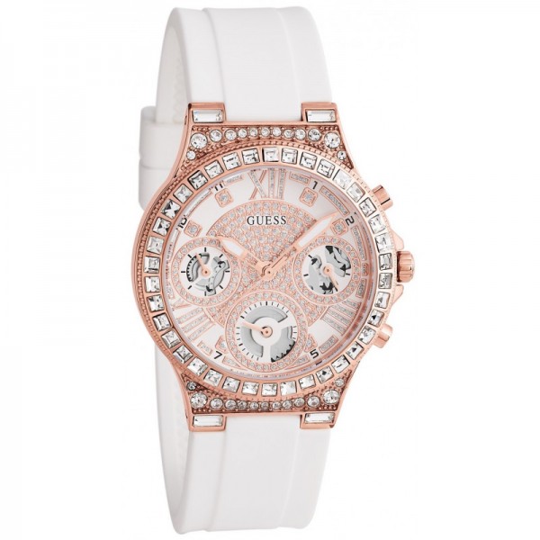 Guess GW0257L2 Rosegold White Rubber