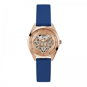 Guess GW0284L1 Blue Clear Cut Blue Rubber