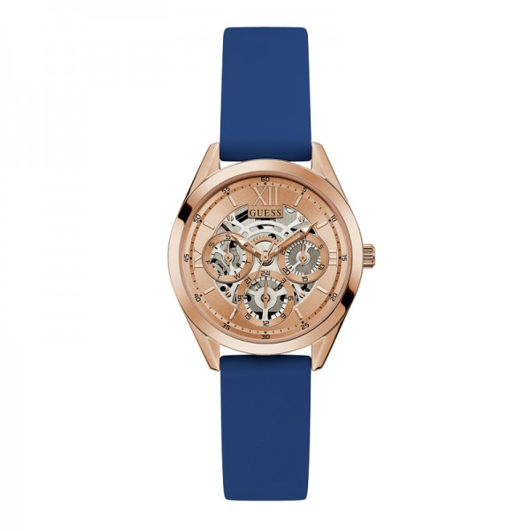 Guess GW0284L1 Blue Clear Cut Blue Rubber