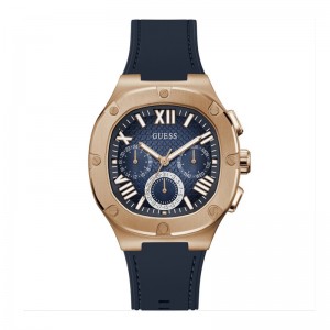 Guess GW0571G2 Rosegold Blue Rubber