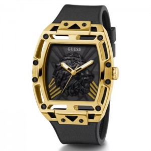 Guess GW0595G1 Gold Black Legend Lion