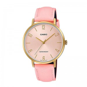 Casio LTP-VT01GL-4BUDF Pink Leather