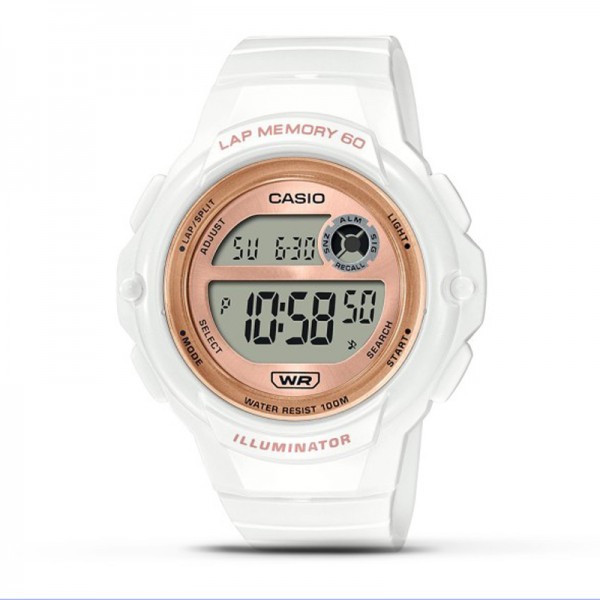 Casio LWS-1200H-7A2VDF White Rosegold