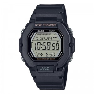 Casio LWS-2200H-1AVDF Black Rubber
