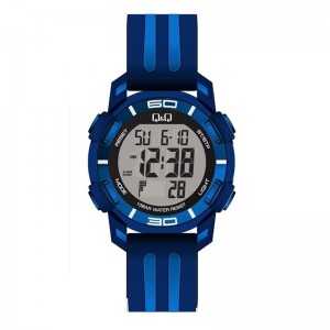 Q&Q M170J804Y  Full Blue Rubber Man