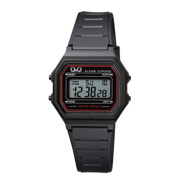 Q&Q M173J010Y Black Red