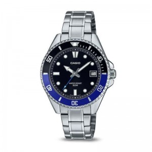 Casio MDV-10D-1A2VDF Silver Black Blue