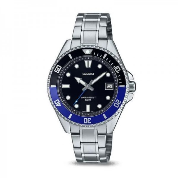 Casio MDV-10D-1A2VDF Silver Black Blue