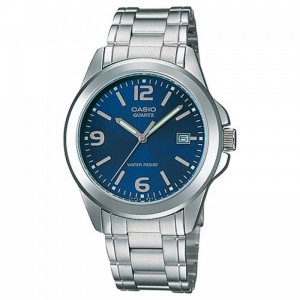 Casio MTP-1215A-2ADF Silver Blue Man