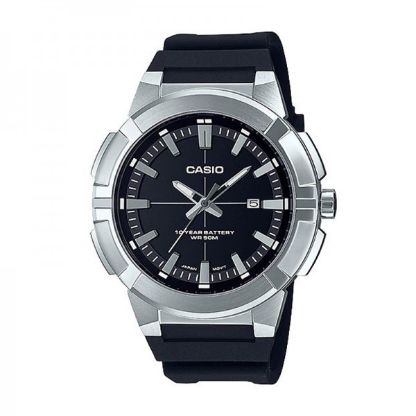 Casio MTP-E172-1AVDF Silver Black