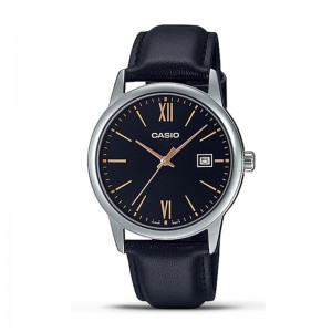 Casio MTP-V002L-1B3UDF Silver Black Man