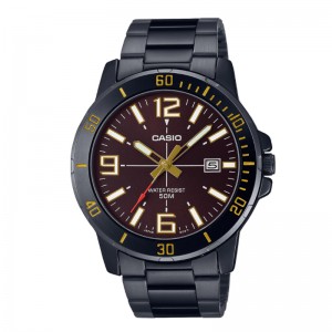 Casio MTP-VD01B-5BVUDF Full Black Steel