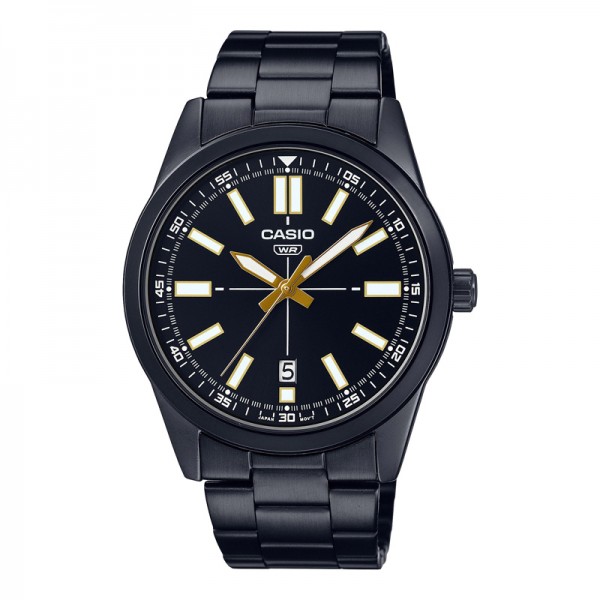 Casio MTP-VD02B-1EUDF Black Steel