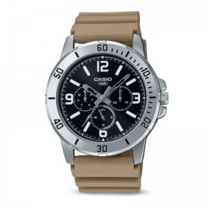 Casio MTP-VD300-5BUDF Silver Ivory Rubber