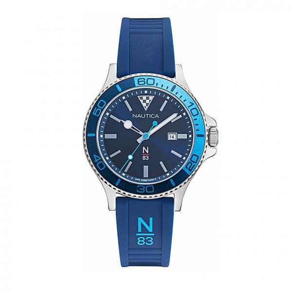 Nautica NAPABS020 Silver Blue