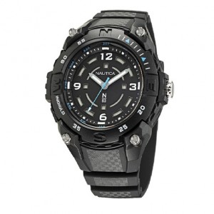Nautica NAPCNF001 Black Rubber
