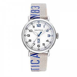 Nautica NAPLSS014 Silver Grey N83