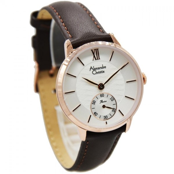 Alexandre Christie AC 2682 Rosegold Brown LSLRGSL