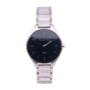 Alexandre Christie AC 8610 Silver Black Lady LHBSSBA