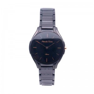 Alexandre Christie AC 8610 Black Rosegold Lady LHBIPBARG