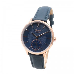 Alexandre Christie AC 2682 Rosegold Blue LSLRGBU