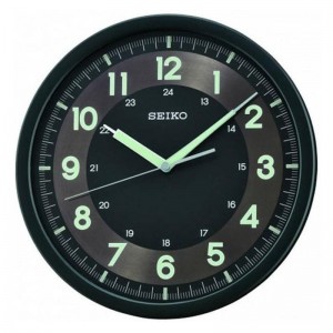 Jam Dinding Seiko QXA628K Lumibrite Glow in the dark