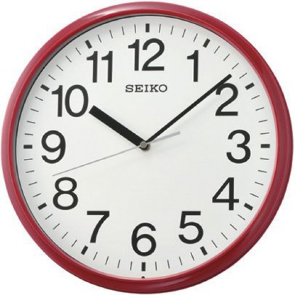 Jam Dinding Seiko QXA756R Red