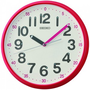 Jam Dinding Seiko QXA793R Red Pencil Kid