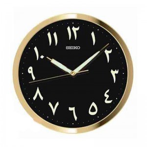 Jam Dinding Seiko QXA795F Arab Numeric Lumibrite